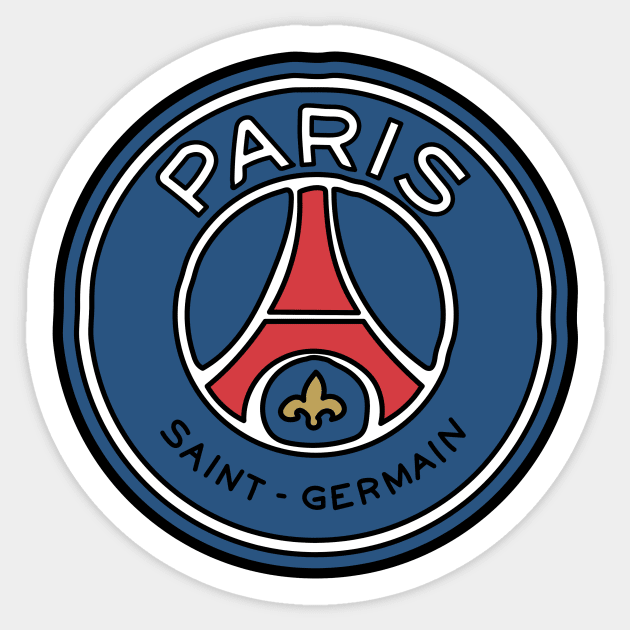 PSG Paris Saint-Germain FC Sticker by OverNinthCloud